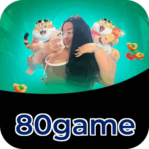 Interface do aplicativo 80game mostrando jogos disponíveis no iOS e Android